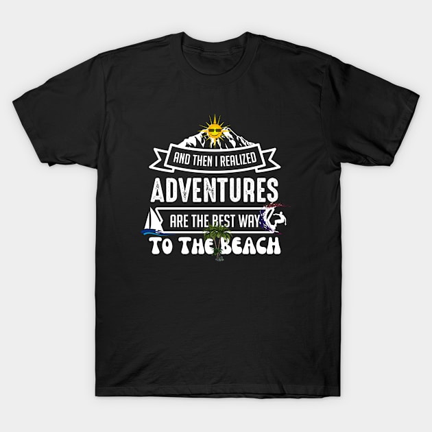 Summer Adventures T-Shirt by MckinleyArt